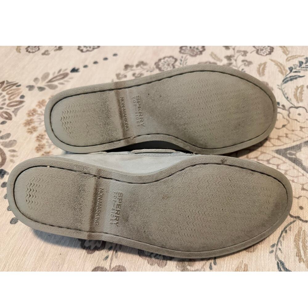 Sperry Gold Cup Authentic Original 2-Eye Boat Shoes Men's 9.5 M Grey STS17112 - Picture 7 of 7